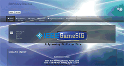 Desktop Screenshot of gamesigshowcase.org